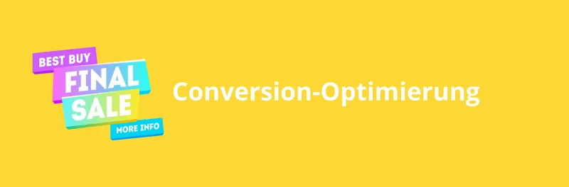 Digitales Marketing Conversion Optimierung