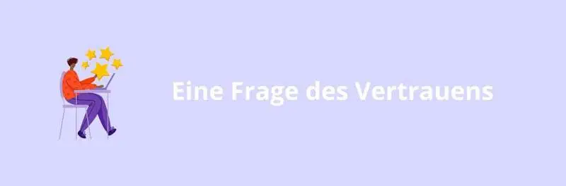 online marketing - vertrauen