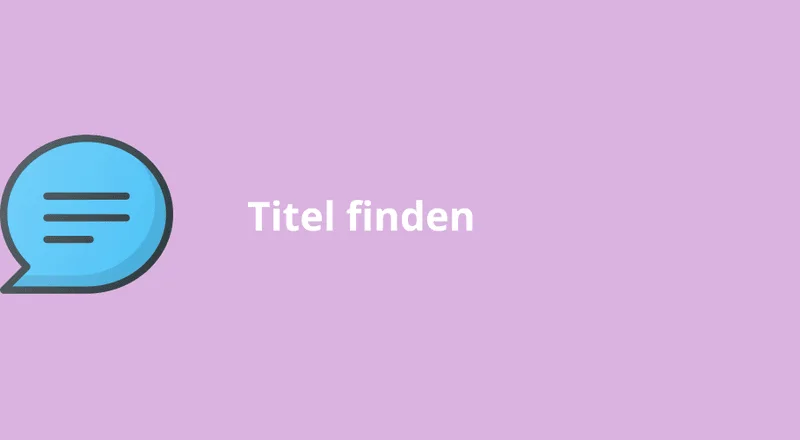 Newsletter Titel und Betreff schreiben